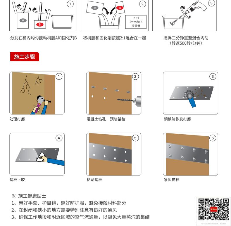 包钢囊谦粘钢加固施工过程